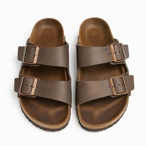 Birkenstock Men's Dark Brown Sandals